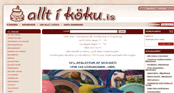 Desktop Screenshot of alltikoku.is